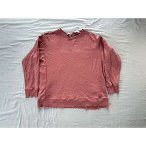 Tommy Hilfiger Mauve Pink Sequined Sweatshirt Size 2X, Slouch, Baggy